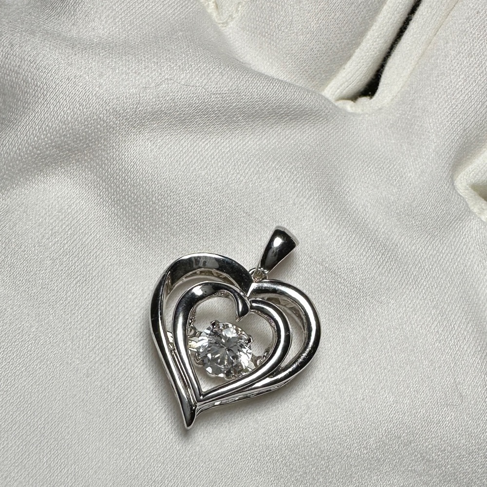 Heart Shaped Necklace Charm